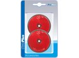 Riflettore Rosso 60Mm Avvitabile 2 Pezzi In Blister
