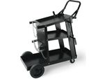 Carrello Per Saldatura 3 Ripiani Carrello Mobile Per Saldatura Max. 168-181Kg Carrello Per Attrezzature Di Saldatura Con 2 Portabombole Ideale Per La Saldatura Manuale Saldatura Ad Arco Schermato Con Gas Saldatura Ad Arco Con Argon
