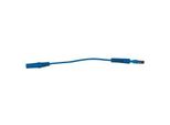Ks Tools Presa D'ingresso Da 4,0 Mm A Spina D'adattatore Di Prova Da 6,0 Mm Piatta (Blu)