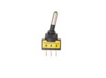 Interruttore A Levetta Led Verde 12V-Max. 20A