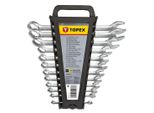 Topex Chiavi Combinate 6-22 Mm, Set Di 12 Pezzi.
