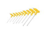 Topex Chiavi Torx Tipo "T"" T10-T50, Set Di 9 Pezzi."