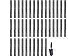 Spazzola Per Grondaie, Lunghezza Totale 36,6 M, φ110 Mm, Attrezzo Per La Pulizia Delle Grondaie, Parafoglie Per Grondaie Da 12,7 Cm, Rimuove Senza Fatica Foglie E Sporco Dal Tetto, Confezione Da 40 Pz