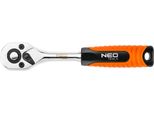 Neo Tools Cricchetto Diritto 1/4", 150 Mm, 45T"