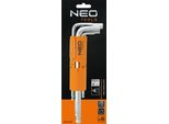 Neo Tools Chiavi Esagonali, Lunghe, Sferiche 2-10 Mm, Set Di 8 Pezzi.