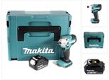 Avvitatore A Impulsi A Batteria Makita Dtd 156 T1J 18V 155Nm + 1X Batteria 5,0Ah + Makpac - Senza Caricabatterie