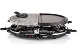 Macchina Per Raclette 8 Persone 1200W + Pietra Per Grigliare + Grill Princess 162710-01-001
