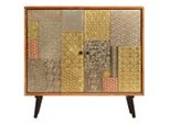 Vidaxl Credenza 80X30X75 Cm In Legno Massiccio Di Acacia
