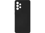 Avizar, Custodia Semirigida In Silicone Per Samsung Galaxy A32, Soft Touch, Nero