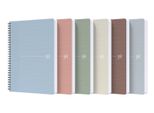 Oxford 400154142 Quaderno A Spirale My Rec'up - A5, 6 Mm A Righe, 90 Fogli, Assortito, Scribzee®