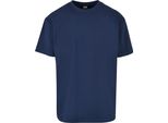 PáNské TričKo Urban Classics Heavy Oversized Tee Blu Scuro - M