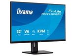 Prolite XB3294UHSCP-B1, Led-Monitor 80 Cm (31.5 Zoll), Schwarz (Matt), Ultrahd/4K, Va, Hdmi, Dp, USB-C, Usb-Hub