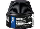 4X Staedtler® 487 17-9 Inchiostro Per Scrittura Fine Lumocolor® Stazione Di Ricarica Per Penne Universali Permanenti