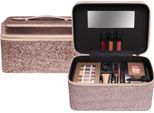 Beautycase Astuccio Per Il Trucco Dei Bambini In Bronzo Con Specchio E Accessori
