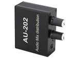 Mini Audio Mixer, Audio Mixer Di Distribuzione, Audio Mixer Stereo, Audio Mixer Di Ingrandimento, 2 In 2 Out Audio Mixer, Mini Audio Distributore