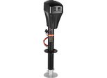 Vevor Martinetto Elettrico Per Rimorchi Da 5000 Lbs Con Connessione A 2 Vie, Manovella E Coperchio Del Martinetto, Corsa 255-860 Mm Per Camper, Rimorchi E Camper, Nero
