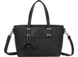 Gallantry, Shopper Da Donna Con Intreccio, Fiocco E Tracolla, Nero