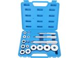 17PCS Kit Di Pressa Per Cuscinetti In Lega Di Alluminio Universale Per L'installazione Di Cuscinetti E Guarnizioni Con 14 Adattatori Per Cuscinetti