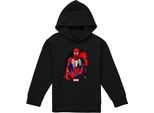 Spider-Man - Felpa Con Cappuccio "Symbiote"" Per Bambini, Pullover TV23173 (116) (Navy)"