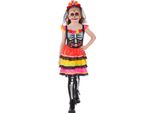Smiffys - Costume "Fiesta"" Per Bambini, Giorno Dei Morti SM3414 (158-164) (Multicolore)"