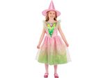 Smiffys - Costume Da Strega Buona Per Bambini SM3418 (128-134) (Rosa/Verde)