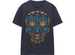 Coco - T-Shirt Da Donna, Day Of The Dead TV25858 (M) (Blu Navy)
