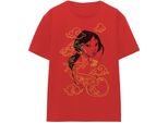 Mulan - Maglietta "Breezy"" Da Donna TV25913 (Xxl) (Rosso)"