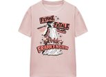 Universal Monsters - Maglietta "Femme Fatale"" Da Donna TV25963 (Xxl) (Rosa)"