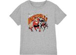 Gli Incredibili - Maglietta Da Ragazzo, Screziata TV25952 (128) (Grigio)