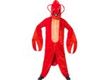 Smiffys - Costume Da Aragosta SM3435 (Taglia Unica) (Rosso)