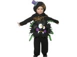 Smiffys - Costume Da Ragno Per Bambino SM3449 (92) (Nero)