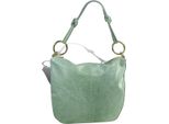Toscanto Borsa A Tracolla Da Donna In Pelle Verde Chiaro Menta D2OTTM111UG
