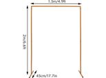 Supporto Per Fondale, Regolabile In Altezza, Robusta Struttura In Metallo, 2 1,5 M, Xl