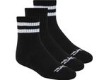 Skechers - Calzini Per Bambini (Confezione Da 3) GT9669 (37 Eu - 40,5 Eu) (Nero)