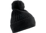 Beechfield - Berretto "Snow Luxe"" Da Donna PC7877 (Taglia Unica) (Nero)"