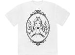 Alice Nel Paese Delle Meraviglie - T-Shirt Uomo/Donna Unisex RO14914 (S) (Bianco)