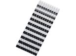 Newcastle United Fc - Matita Con Strisce (Confezione Da 10) TA13813 (Taglia Unica) (Nero/Nero/Bianco/Bianco)