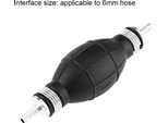 6 Mm Gomma E Alluminio Pompa Carburante Linea Mano Primer Lampadina Benzina Gas Per Auto Barca Marina Fuoribordo