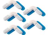 Inf Filtri Di Ricambio Diagonali Per Fontana D'acqua Per Animali - Blu E Bianco (5 Pezzi)