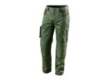 Pantaloni Di Sicurezza - Pantaloni Da Lavoro Con Protezione Per Le Ginocchia Pantaloni Di Protezione Neo Tools - Olive - Taglia: Xl