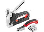 Top Tools Cucitrice Per Tappezzeria 6-14 Mm, Punti Metallici J, Estrattore Di Punti Metallici
