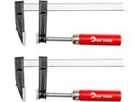 Top Tools Morsetti Da Carpentiere 50 X 150 Mm, Set Di 2 Pezzi.