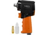 Neo Tools Chiave Pneumatica A Percussione, 1/2", 680 Nm (Corta)"