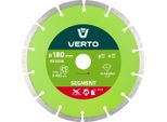 Verto Lama Diamantata 180 X 22,2 Mm, Segmentata