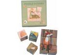 Puzzle A Cubo Con Immagini Della Foresta, Puzzle Per Bambini