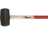 Top Tools Martello In Gomma 60 Mm/400 G, Manico In Legno