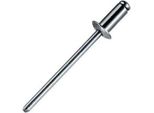 Rivetti In Alluminio 3,2 X 8 Mm, 50 Pezzi.