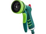 Pistola A Spruzzo Verto Spruzzatore 7 Funzioni, Blocco Del Flusso Continuo, 1/2", Verde, 15G707"