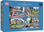Gibsons Puzzle Del Giorno Del Giardiniere 4X500 Pezzi
