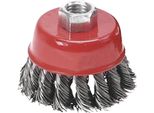 Verto Spazzola Metallica Rinforzata 100 Mm X M14
